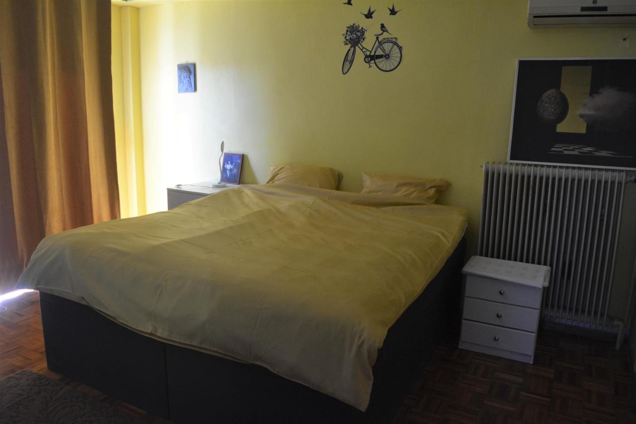 Spacious Apartment With Balconies, Ac, King Bed, Near Dt And Transports Атина Екстериор снимка