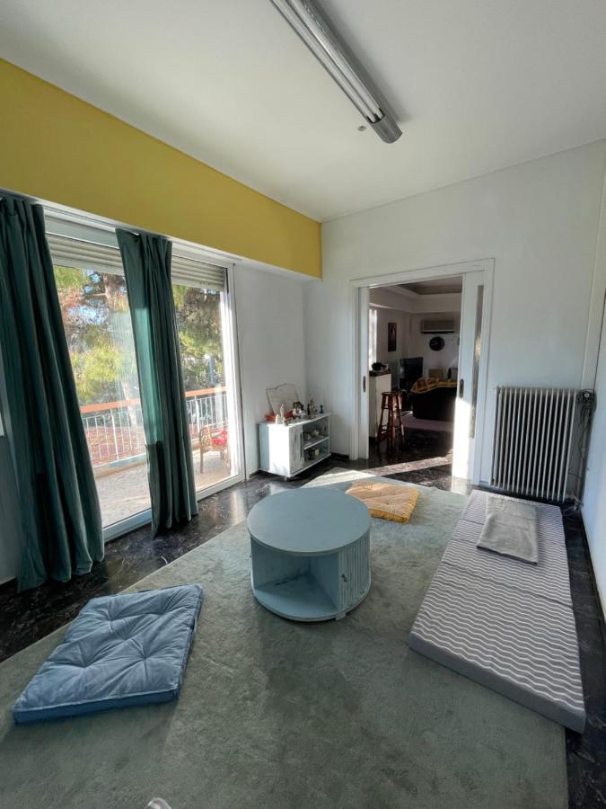 Spacious Apartment With Balconies, Ac, King Bed, Near Dt And Transports Атина Екстериор снимка